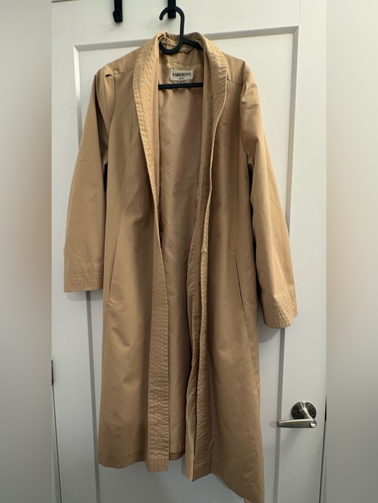 raindrops Jackets & Blazers - FREE Long Tan Women’s Trench Coat